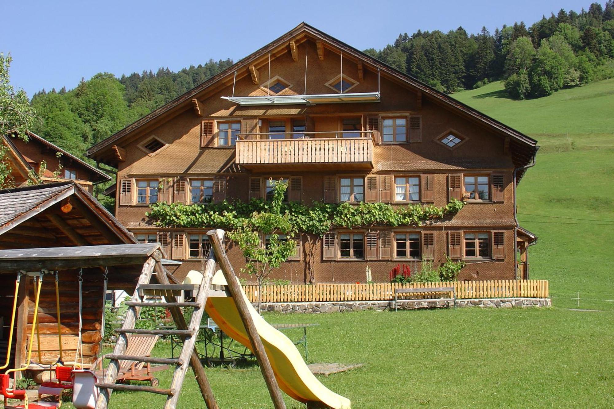 Ferienbauernhof Schneider Lägenhet Schwarzenberg im Bregenzerwald Exteriör bild